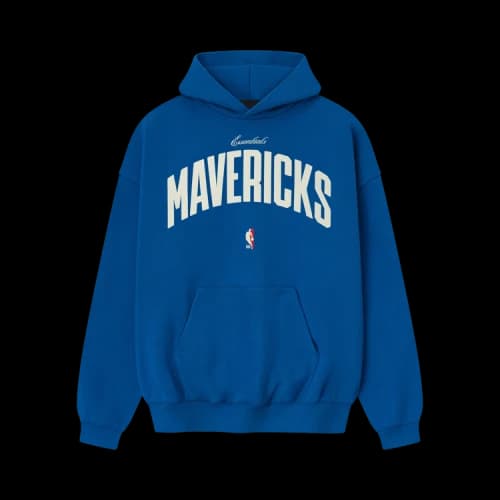Fear of God Essentials Mavericks 90s Hoodie Blue