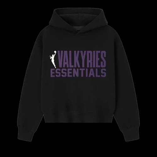 Fear of God Essentials Valkyries Classic Hoodie 'Vintage Black'