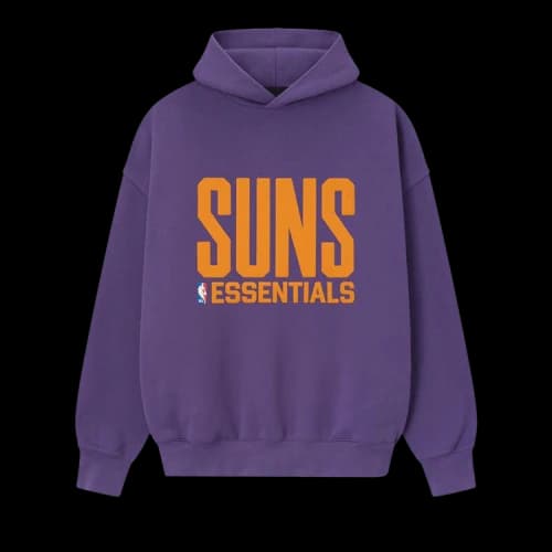 Fear of God Essentials Suns Sport Hoodie Purple Reign