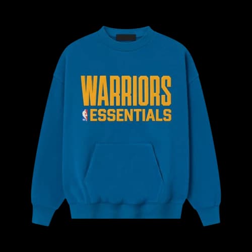 Fear of God Essentials Warriors Sport Crewneck Blue Sapphire