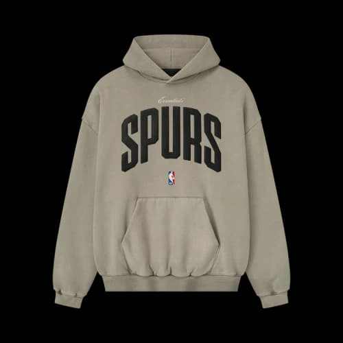Fear of God Essentials Spurs 90s Hoodie 'Seal'