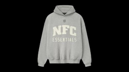 Fear of God Essentials National Sport Hoodie Concrete Heather