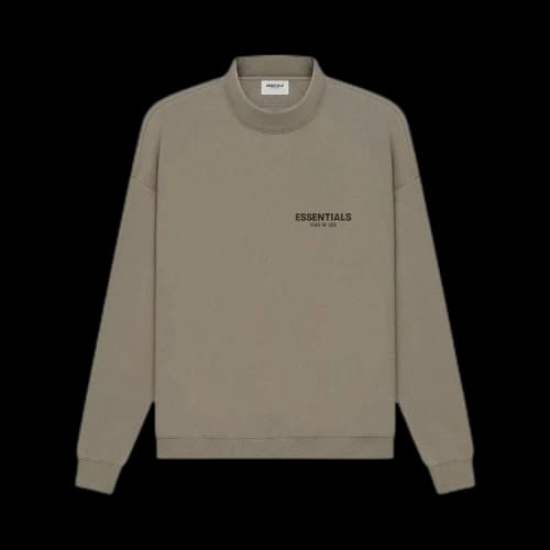 Fear of God Essentials Pull-Over Mockneck 'Taupe'