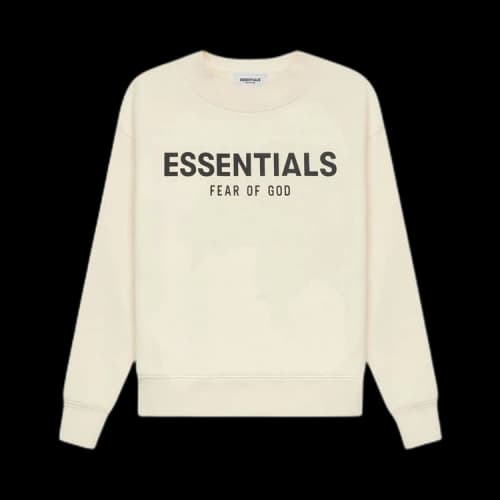 Fear of God Essentials Kids Pull-Over Crewneck 'Buttercream'