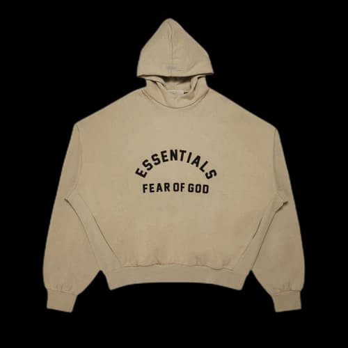 Fear of God Essentials Hoodie 'Dirty Beige'