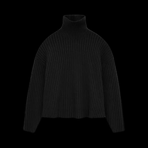 Fear of God Essentials Turtleneck 'Jet Black'