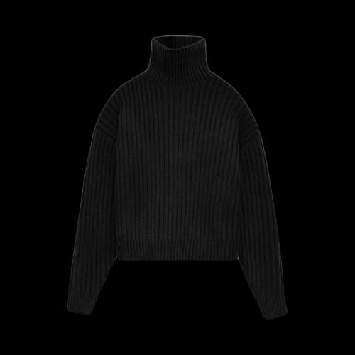 Fear of God Essentials Turtleneck 'Jet Black'