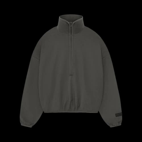 Fear of God Essentials Half Zip Mockneck 'Ink'