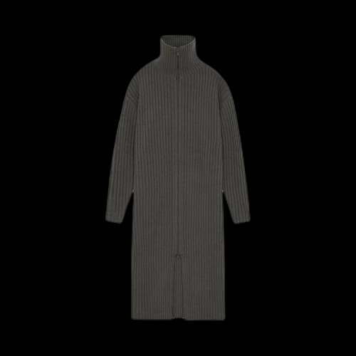 Fear of God Essentials Full Zip Cardigan 'Ink'