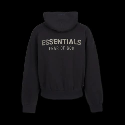 Fear of God Essential Fleece Hood Sweatshirt Black