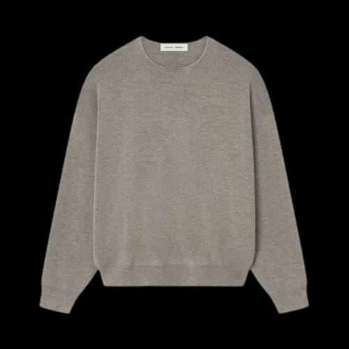 Fear of God Essentials Merino Crewneck Sweater Homestead Heather
