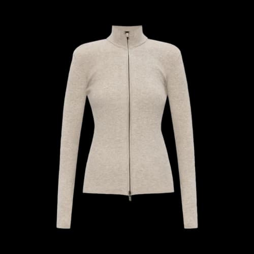 Fear of God Essentials Women's Soft Rib 2-Way Jacket Timber