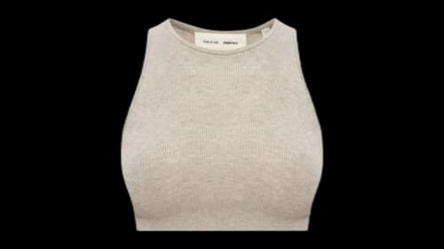 Fear of God Essentials Women's Ribbed Sport Tank Top Timber