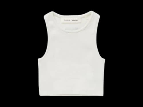 Fear of God Essentials Soft Rib Sport Tank Cloud White