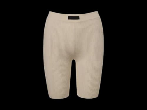 Fear of God Essentials Soft Rib Biker Shorts Timber