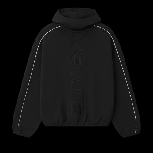 Fear of God Essentials Active Trace Modern Fleece Hoodie 'Vintage Black'