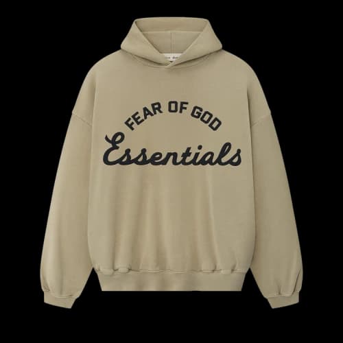 Fear of God Essentials Training 90's Hoodie Faded Dune