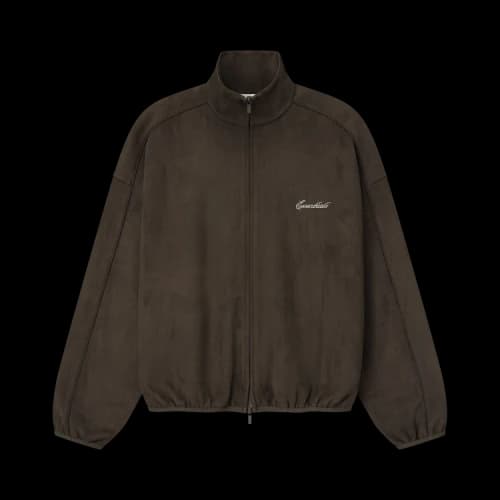Fear of God Essentials Signature Modern Track With Piping Jacket 'Brown'