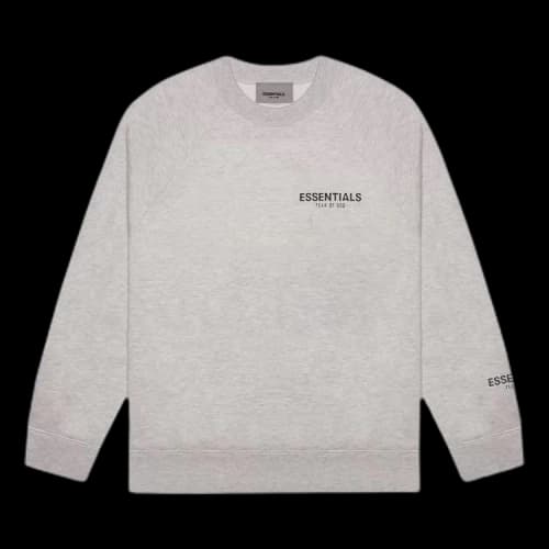 Fear of God Essentials Crewneck Sweatshirt 'Dark Heather Oatmeal'