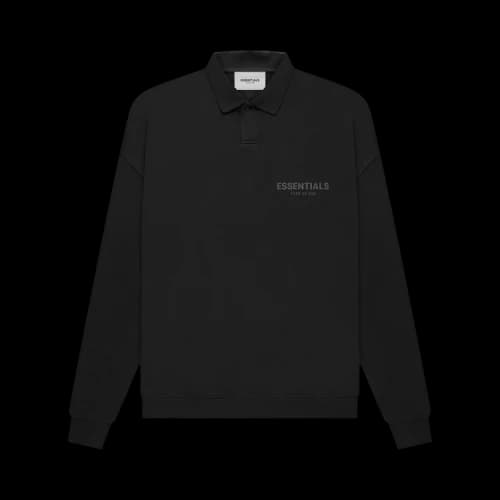 Fear of God Essentials Long-Sleeve Polo 'Stretch Limo'