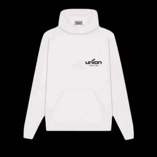 Fear of God Essentials x Union Vintage Hoodie 'White'