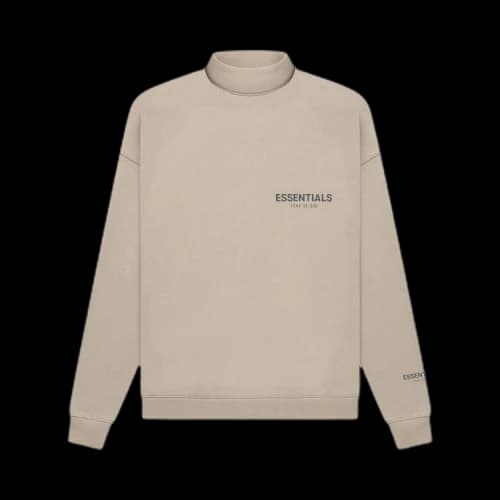 Fear of God Essentials Pullover Mockneck 'String'