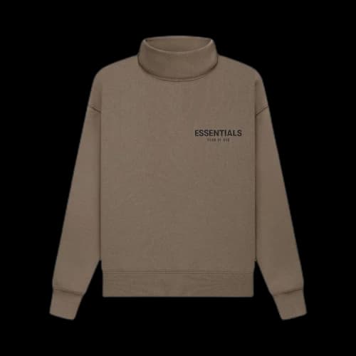 Fear of God Essentials Kids Pullover Mockneck 'Harvest'