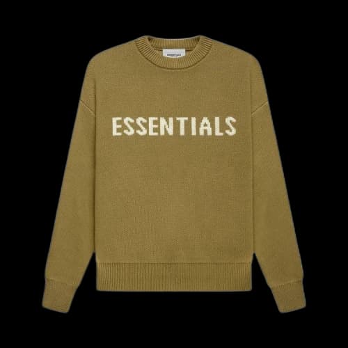 Fear of God Essentials Kids Knit Pullover 'Amber'