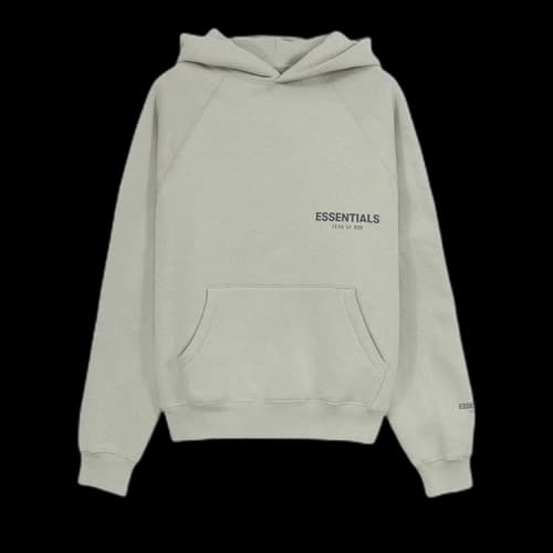 Fear of God Essentials x SSENSE Pullover Hoodie 'Green Concrete'