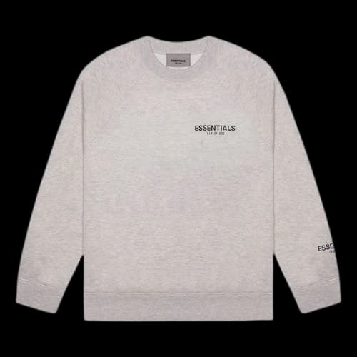 Fear of God Essentials Kids Pullover Crewneck 'Oatmeal'