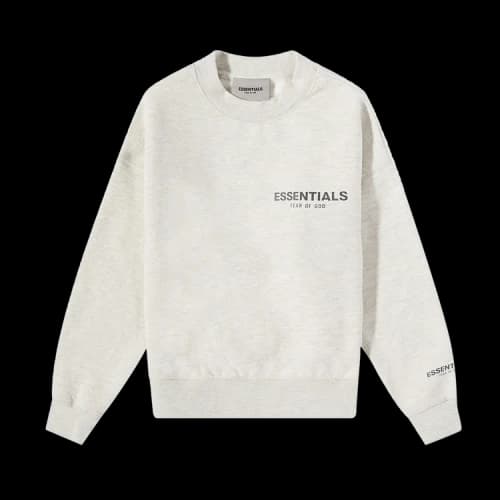 Fear of God Essentials Kids Pullover Crewneck 'Oatmeal'