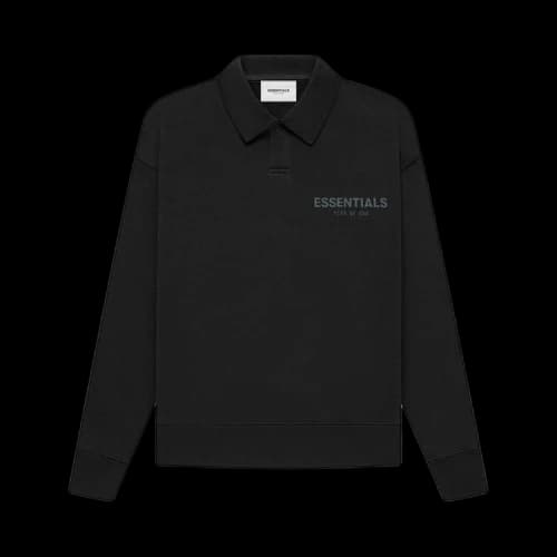 Fear of God Essentials Kids Long-Sleeve Polo 'Strech Limo'