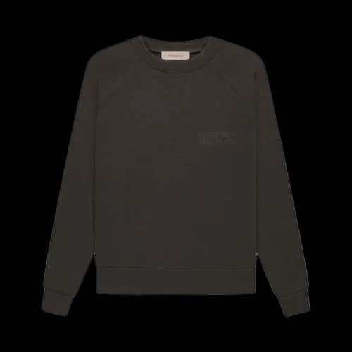 Fear of God Essentials Crewneck Sweatshirt Off Black
