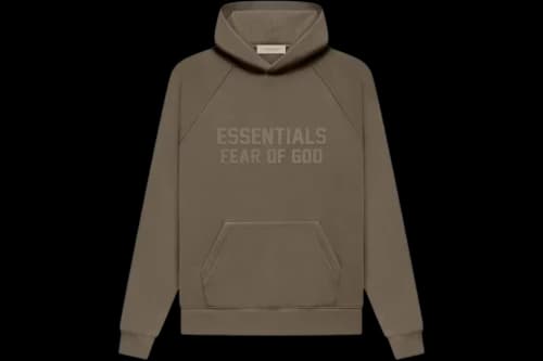 Fear of God Essentials Hoodie 'Wood'
