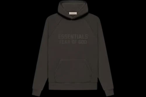Fear of God Essentials Hoodie 'Off Black'