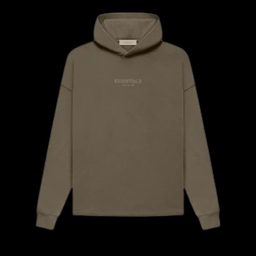 Fear of God Essentials Relaxed Hoodie 'Wood'