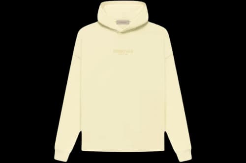 Fear of God Essentials Relaxed Hoodie 'Canary'