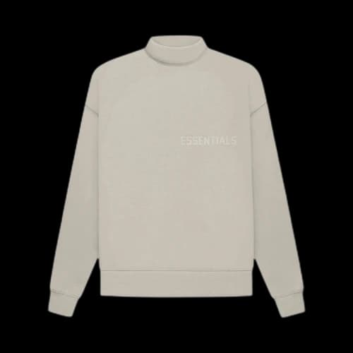 Fear of God Essentials Mockneck 'Smoke'