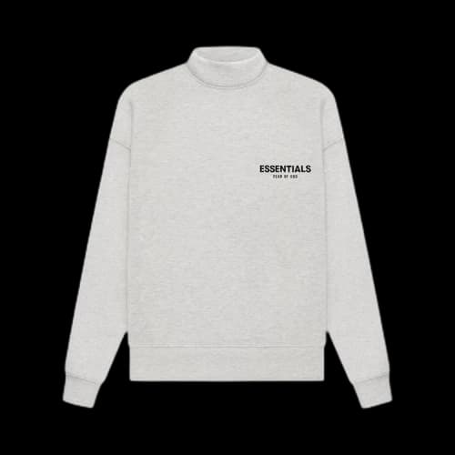 Fear of God Essentials Mockneck 'Light Oatmeal'