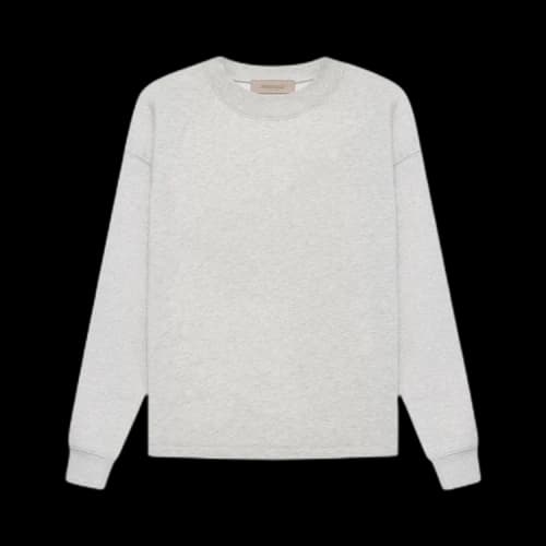 Fear of God Essentials Relaxed Crewneck 'Light Oatmeal'