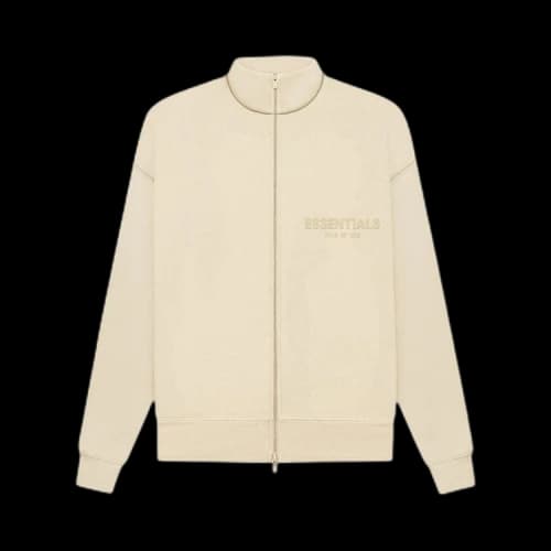 Fear of God Essentials Full Zip Jacket 'Egg Shell'