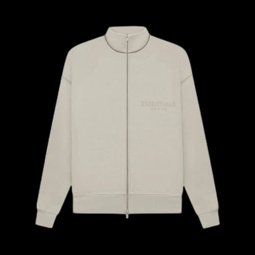 Fear of God Essentials Full Zip Jacket 'Smoke'