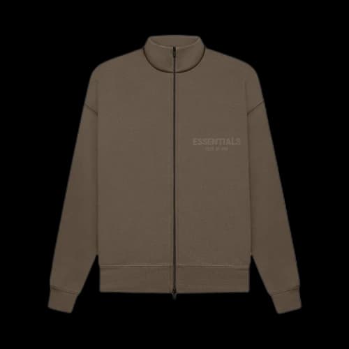 Fear of God Essentials Fullzip Jacket 'Wood'