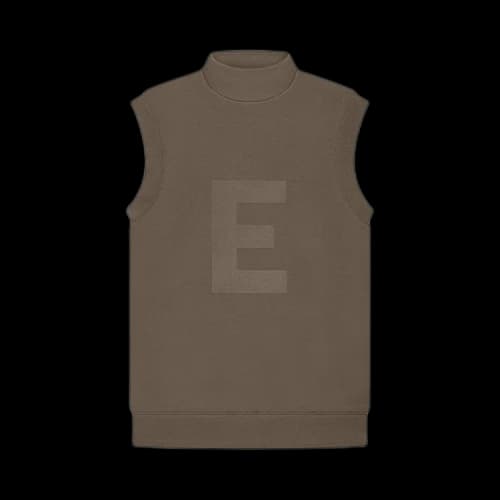 Fear of God Essentials Mockneck Vest 'Wood'