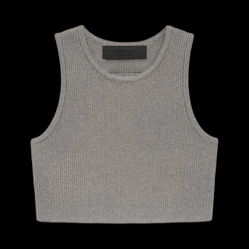 Fear of God Essentials Core Collection Women's Knit Sport Tank Heather Grey