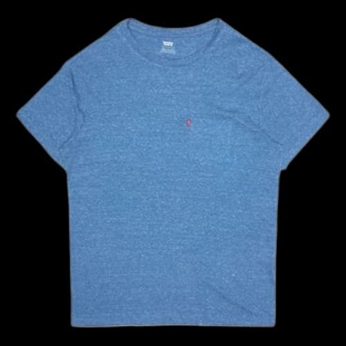 LEVI'S Levis Casual Round Neck Short Sleeve Blue T-Shirt