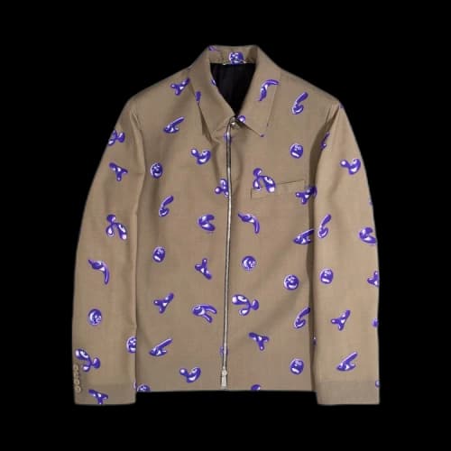 Dior x Kenny Scharf Zipped Jacket 'Beige'
