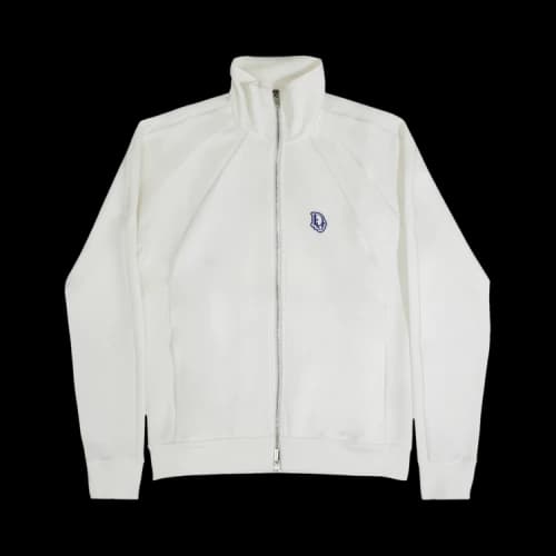 Dior Track Zip Up With Piping Detail 'White'