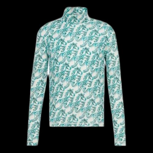 Dior x Kenny Scharf Long Sleeves Tee 'White Green'