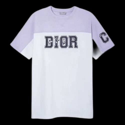 DIOR x KENNY SCHARF Crossover SS21 Knit Short Sleeve White